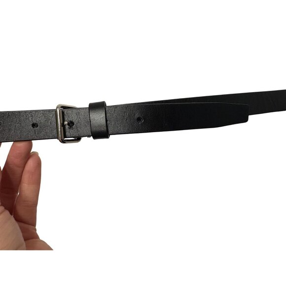 DION LEE Double Buckle Belt in Black - Picture 2 of 5